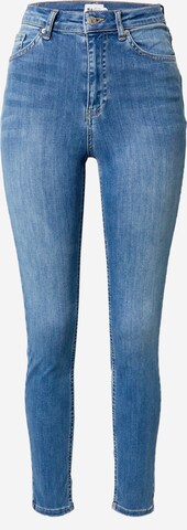 NA-KD Skinny Jeans in Blauw: voorkant