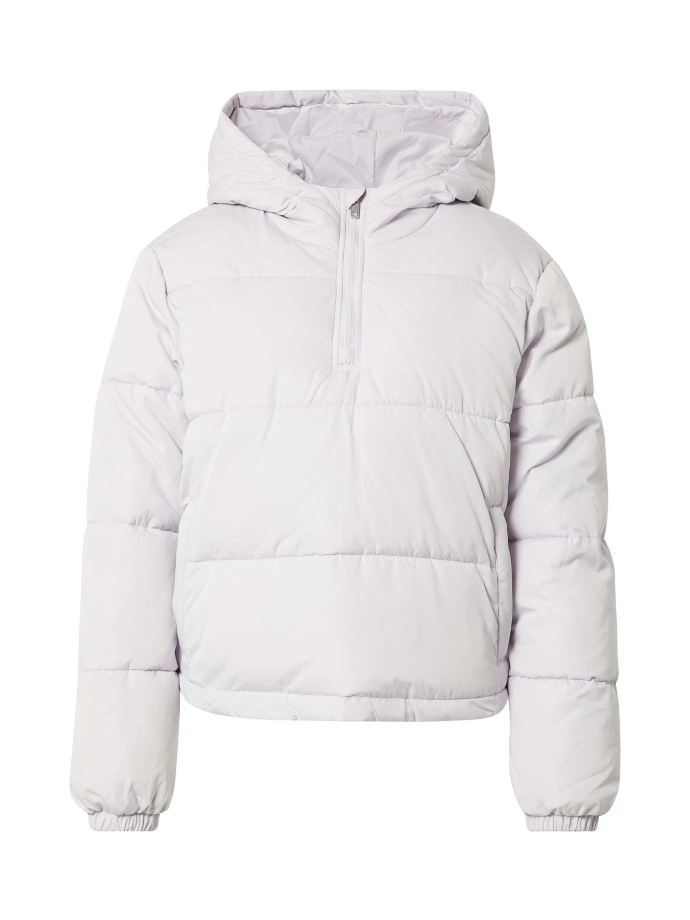 Urban Classics Φθινοπωρινό και ανοιξιάτικο μπουφάν σε λιλά: μπροστά