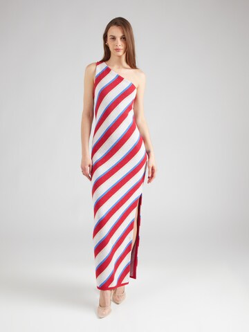 TOPSHOP Knit dress in Red: front