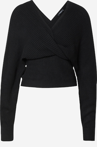 Pull-over Trendyol en noir : devant