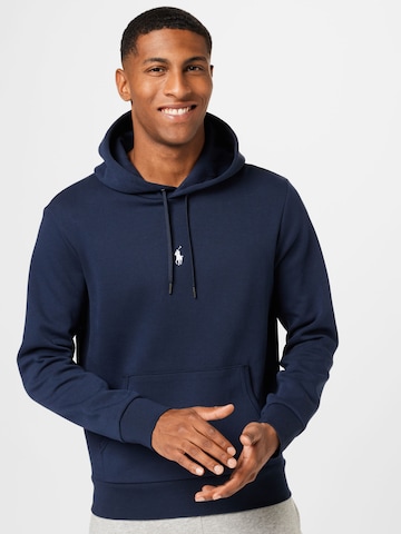 Sweat-shirt Polo Ralph Lauren en bleu : devant