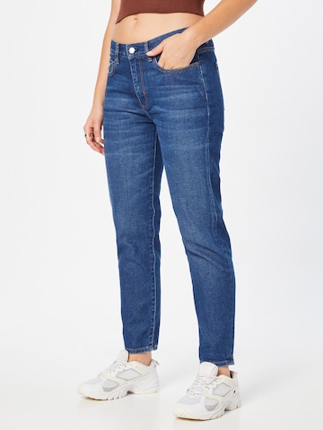ARMEDANGELS Slimfit Jeans 'Caja' in Blauw: voorkant