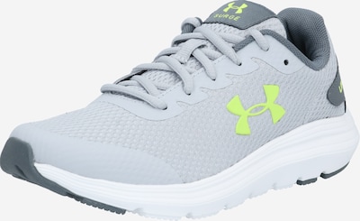 UNDER ARMOUR Chaussure de sport 'Surge 2' en gris / gris foncé / vert fluo, Vue avec produit