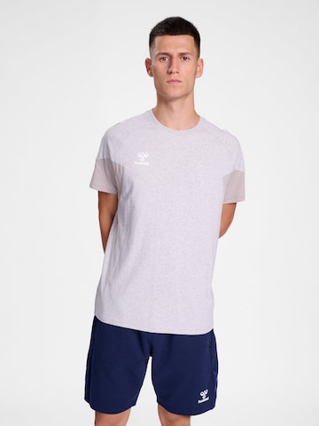 Hummel Performance Shirt 'Travel' in Grey: front