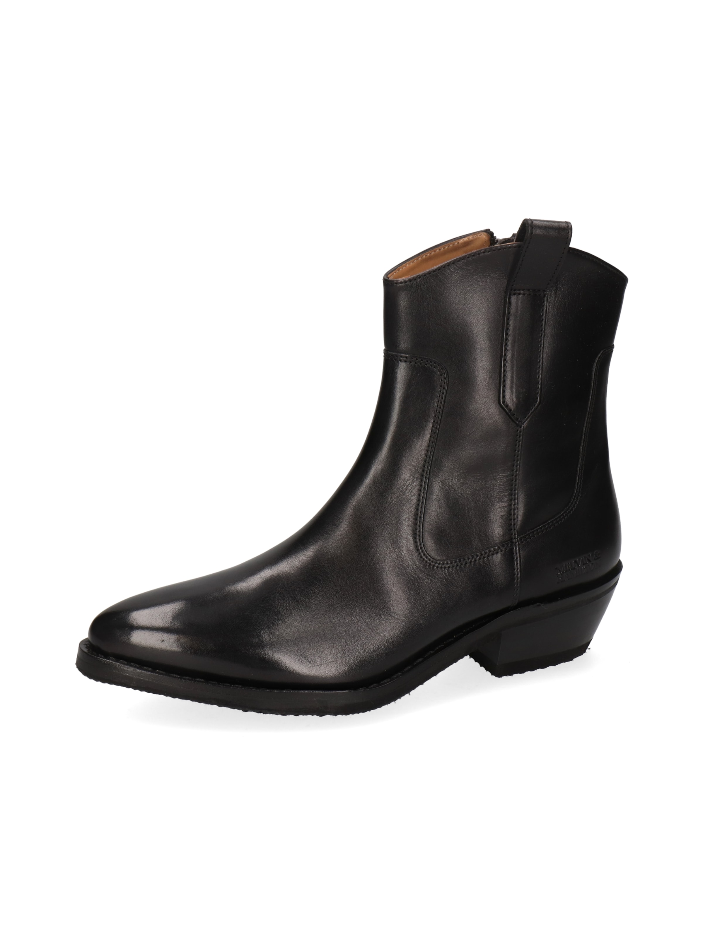 MELVIN & HAMILTON Ankle Boots 'Melody 2'‌‌‌‌‌‌ in Schwarz: Vorderseite
