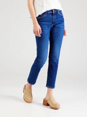 s.Oliver Slimfit Jeans 'Betsy' in Blauw: voorkant