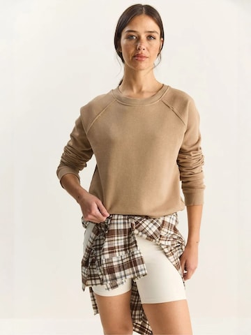 Bianco Lucci - Sweatshirt 'Sweatshirts' em bege