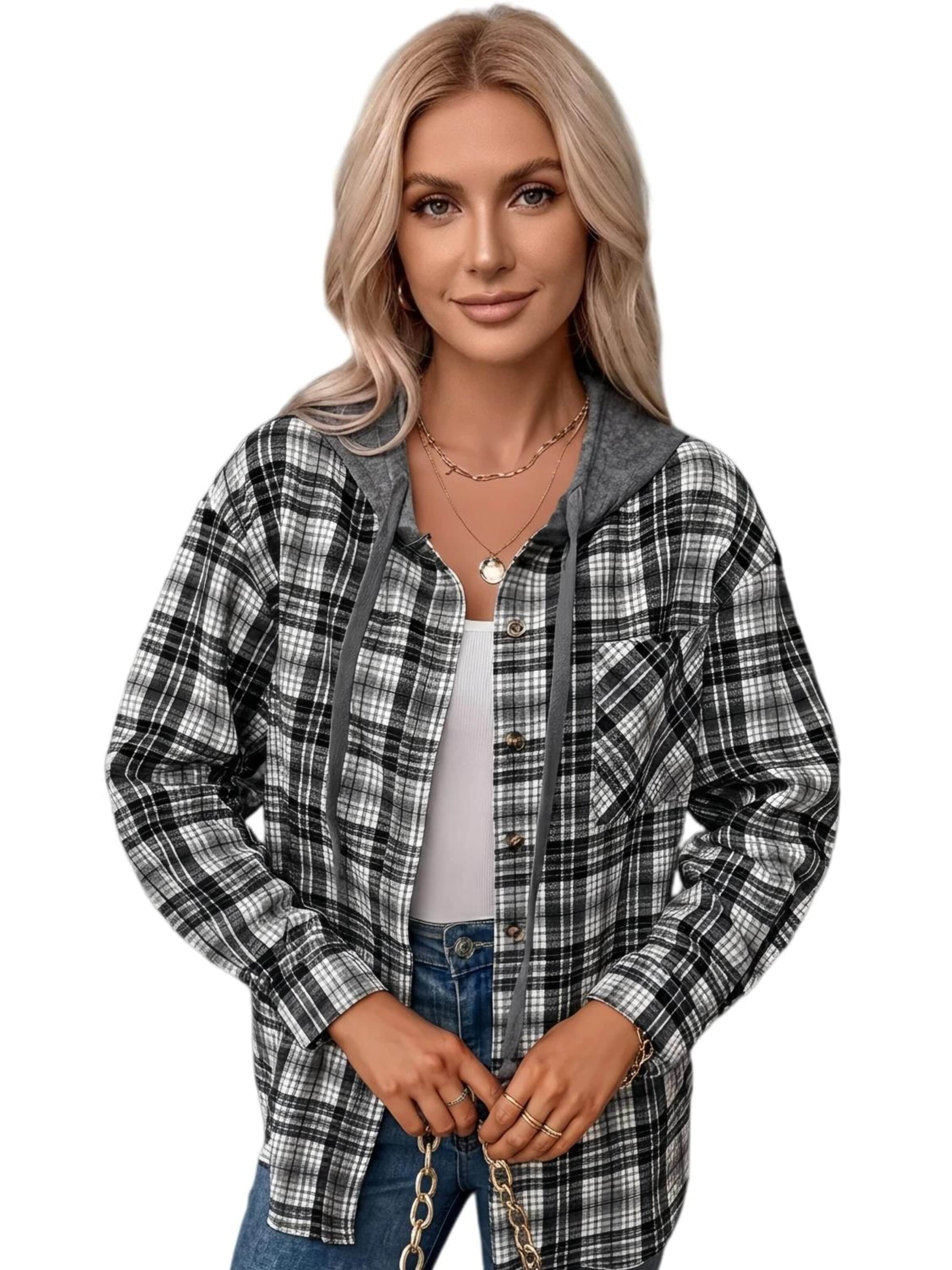 Yesfashion Bluzka w kolorze czarny