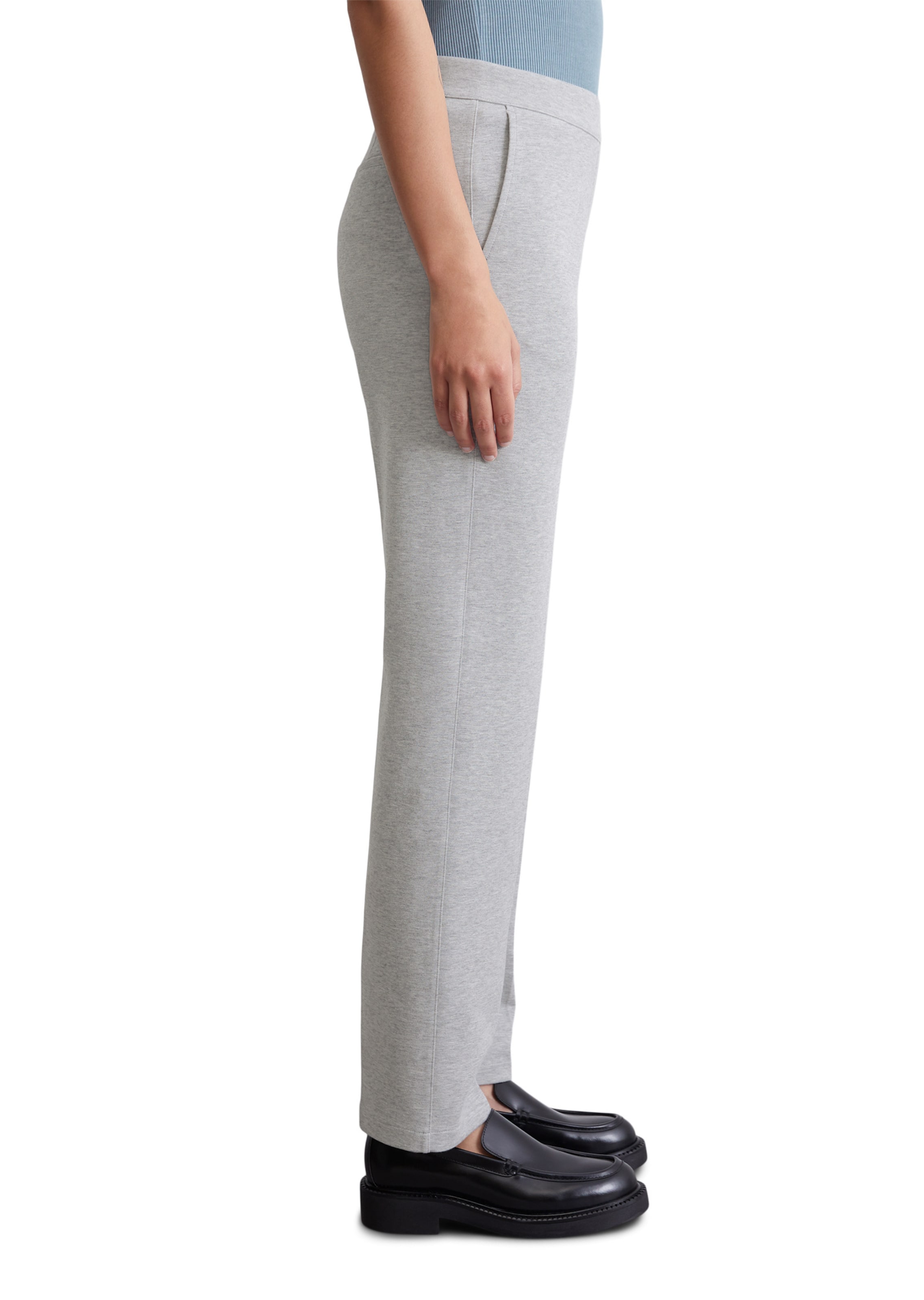 Marc O'Polo Štandardný strih Nohavice - Sivá