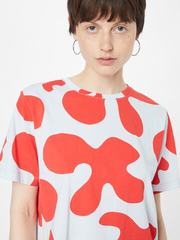 Marimekko T-shirt 'Amela' i blå