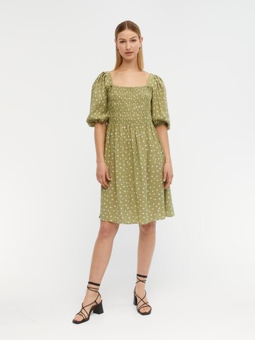 OBJECT - Vestido 'Juna' en verde: frente