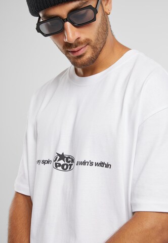 T-Shirt Mister Tee en blanc