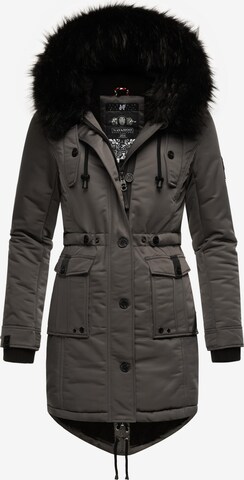 Parka d’hiver NAVAHOO en gris : devant