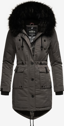 Parka d’hiver NAVAHOO en gris : devant