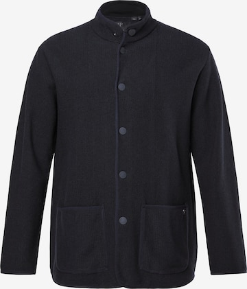 JP1880 Gebreid vest in Zwart: voorkant