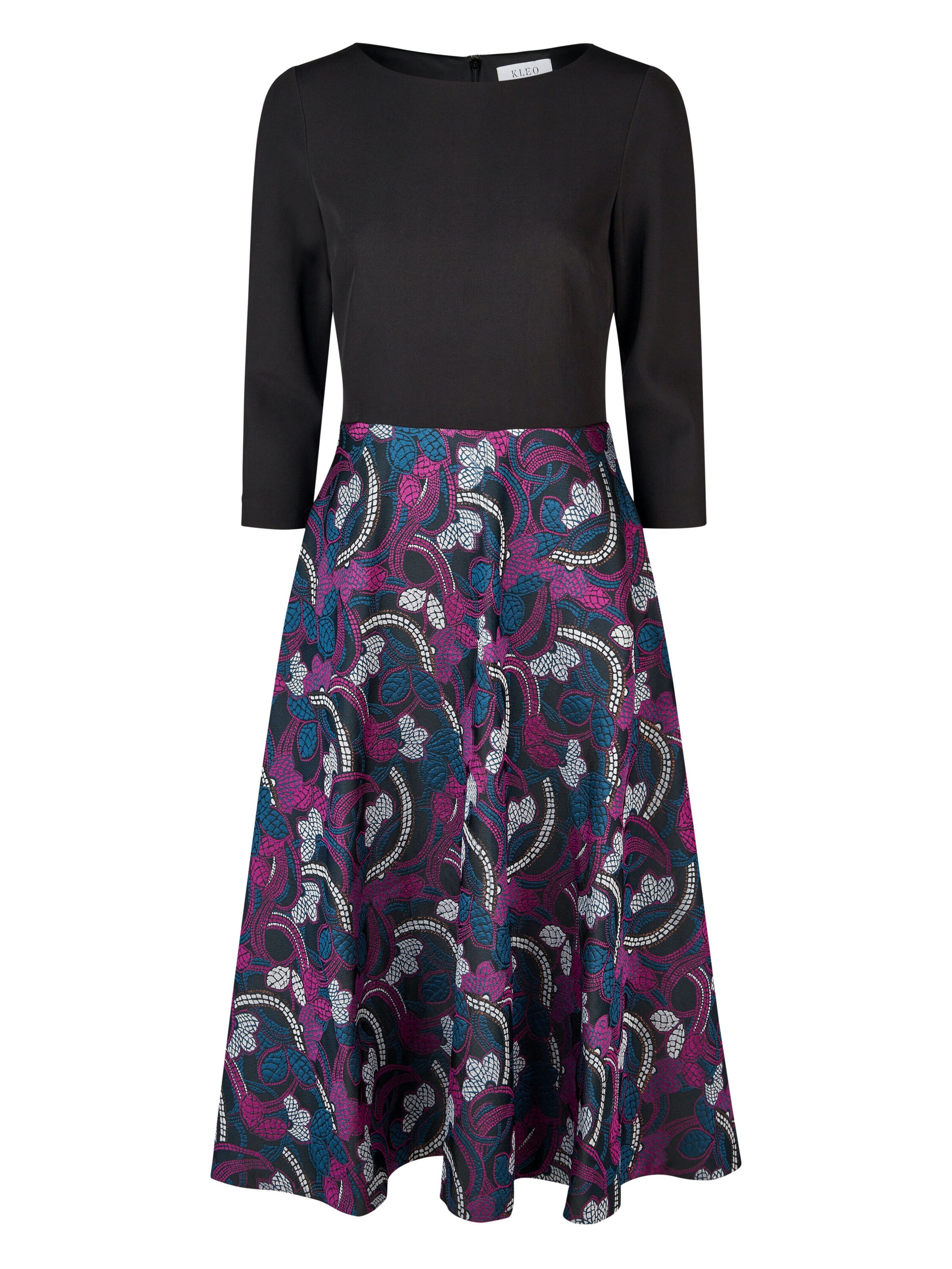 KLEO Kleid in Mischfarben: Vorderseite