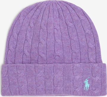 Polo Ralph Lauren Beanie ' ' in Purple: front