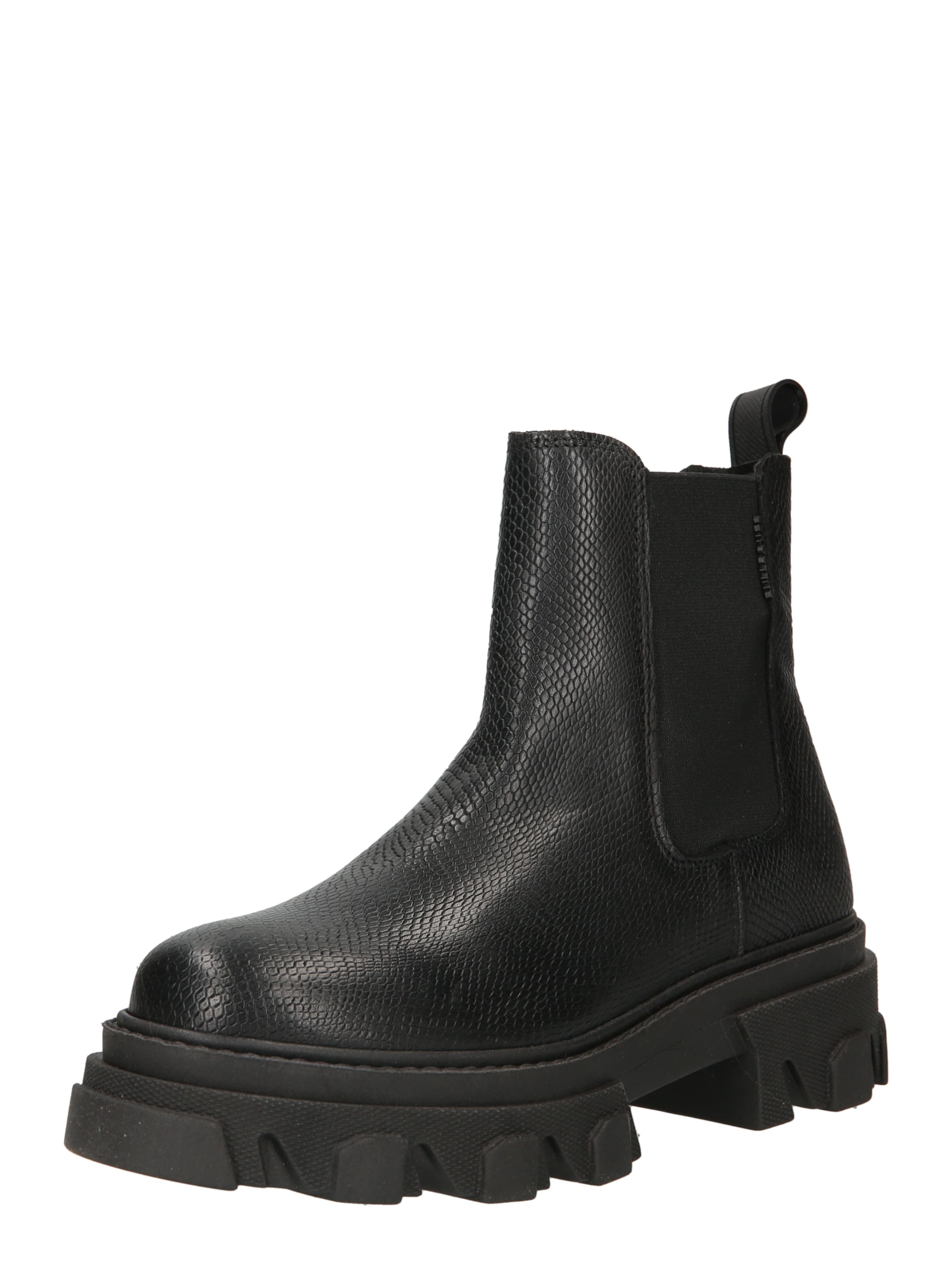 BULLBOXER Chelsea boots in Zwart: voorkant