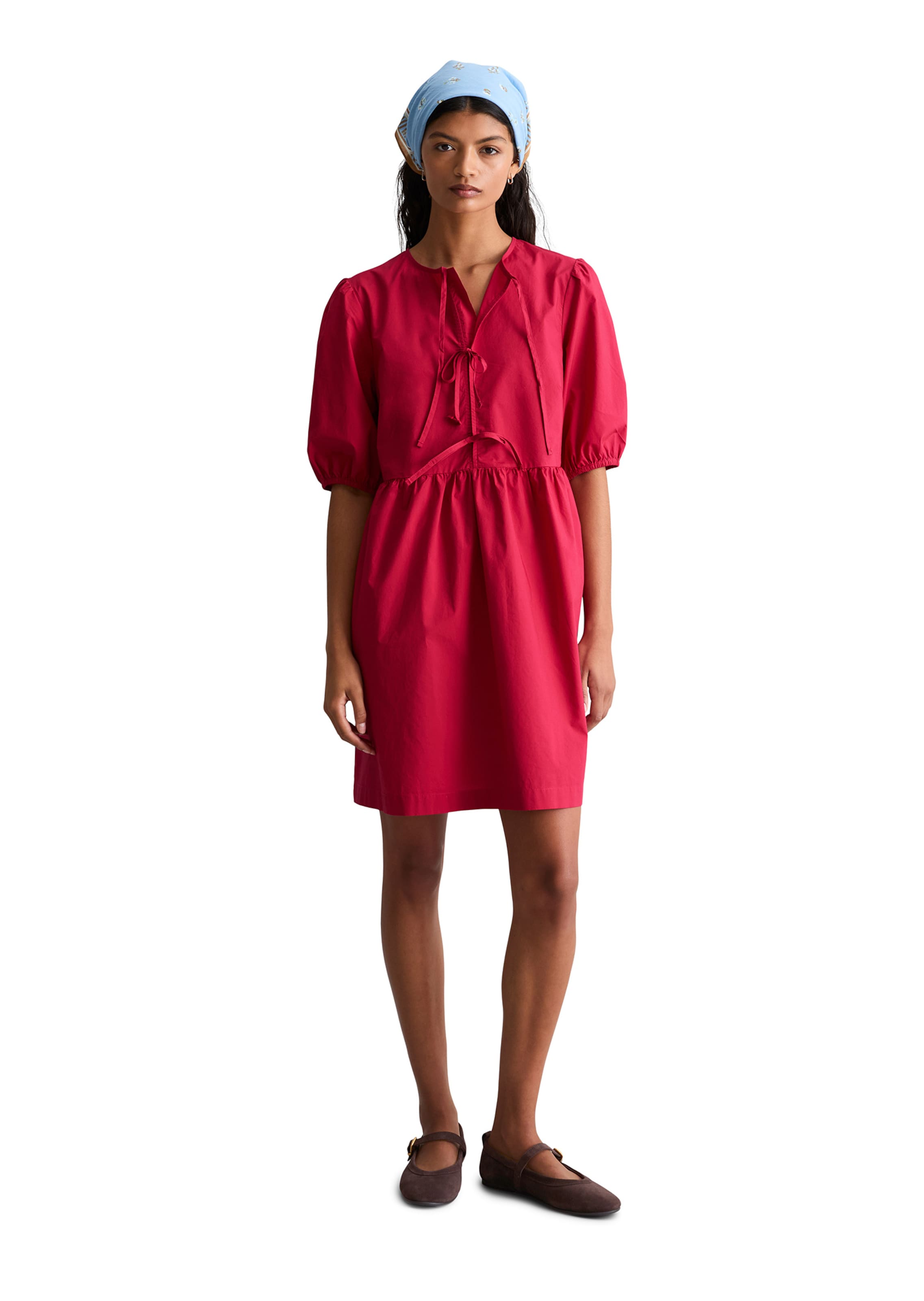 Marc O'Polo DENIM Dress in Red: front