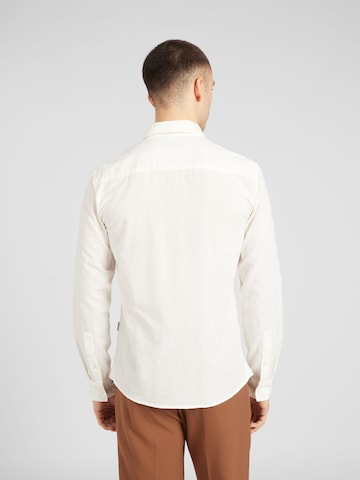 BLEND Regular fit Button Up Shirt in White