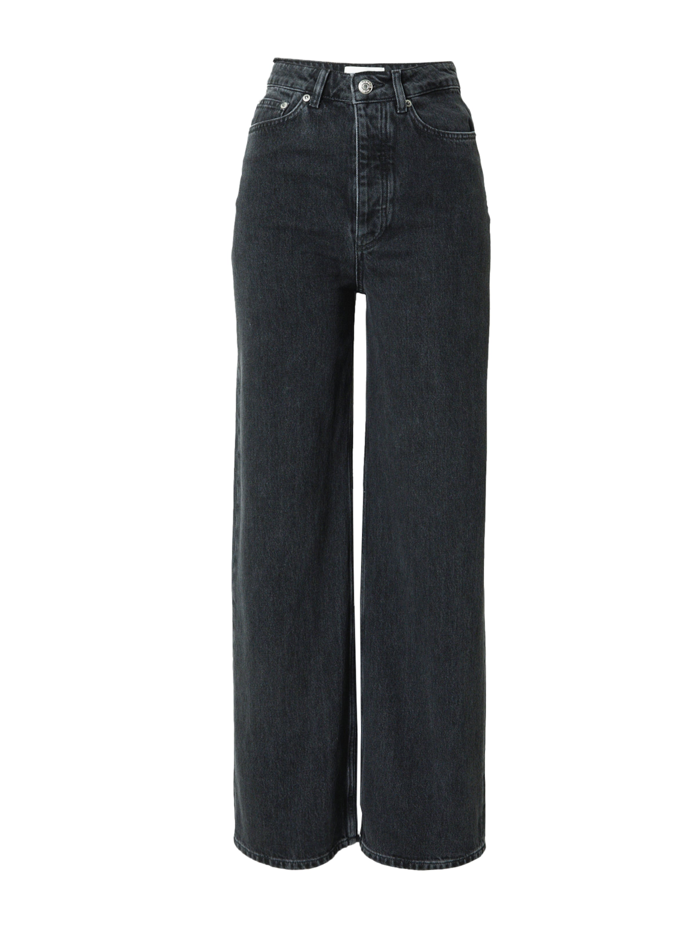 Wide Leg Jean 'Shelly' Samsøe Samsøe en noir : devant