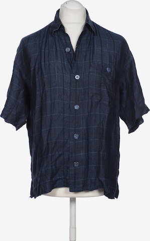 SIGNUM Button Up Shirt in XS in Blue: front