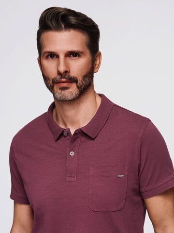 Ombre Shirt in Rood