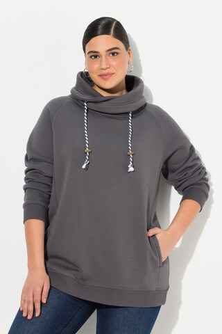 Ulla Popken Sweatshirt in Grijs