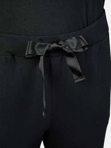 Myjama Pyjamahose `Billie`, figurbetont, besonders weich & angenehm auf der Haut in Schwarz