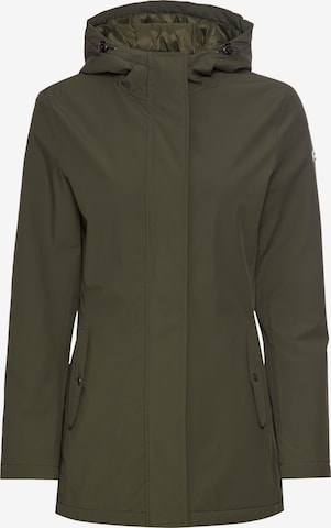 Champion Authentic Athletic Apparel Between-Seasons Coat in Green: front