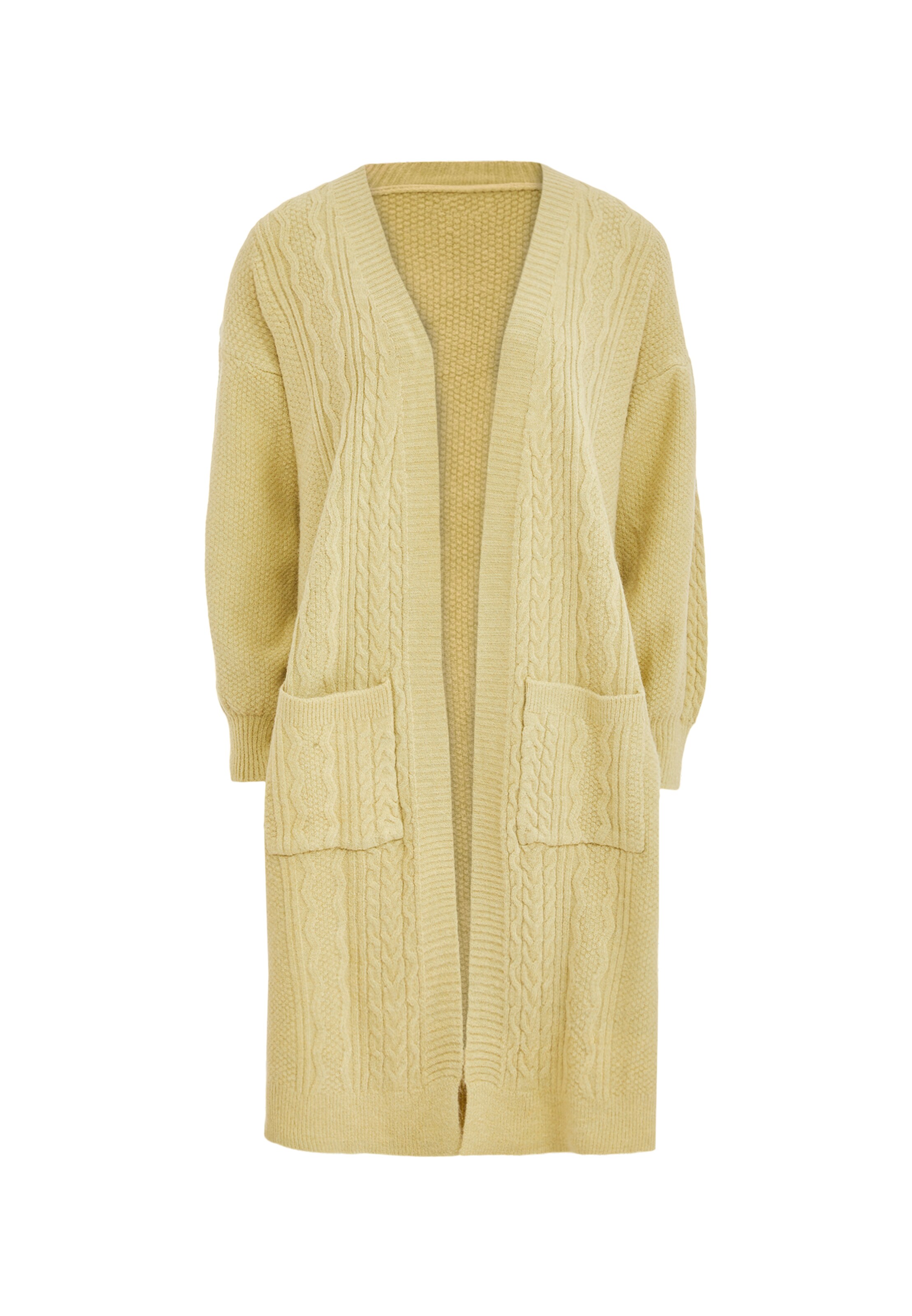 Tanuna - Casaco de malha em verde: frente