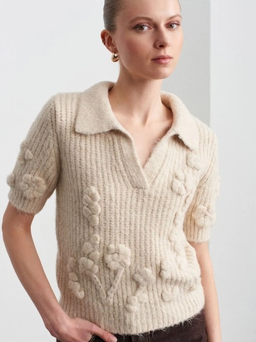 Dilvin Pullover 'Pullover'‌‌‌‌ in Beige