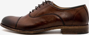 EXTON Lace-Up Shoes in Brown: front