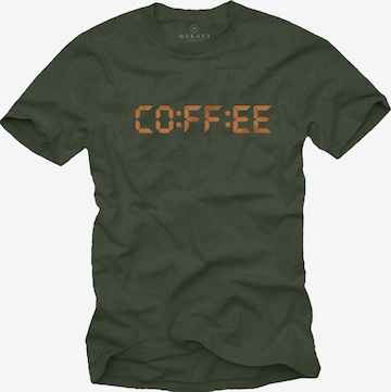 MAKAYA Shirt in Grün: Vorderseite