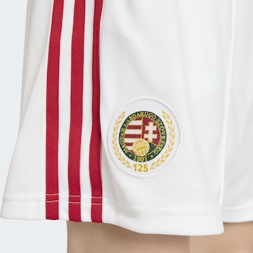 ADIDAS PERFORMANCE Regular Sports trousers 'Hungary 26 Away' in White