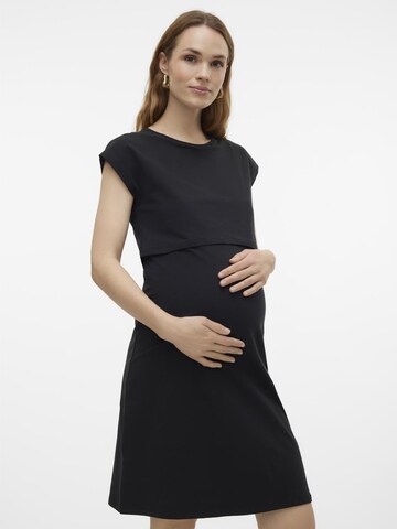 Robe 'MLSKYE JUNE' MAMALICIOUS en noir