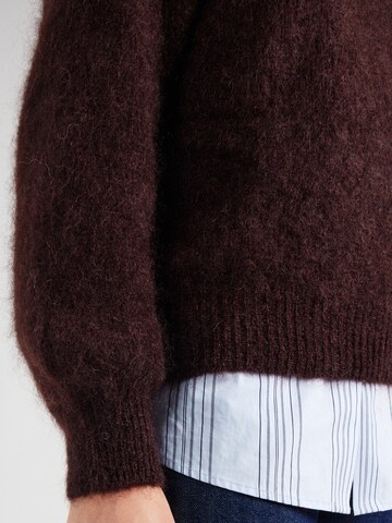 TWNS THE LABEL Sweater 'Lafayette' in Brown
