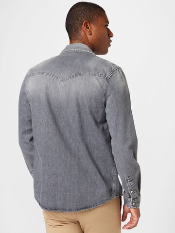 LTB Regular fit Button Up Shirt 'Rohan' in Grey