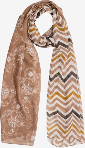 Sunsa Scarf 'Sunsa' in Brown: front