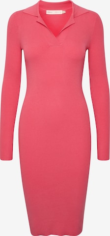 InWear Stickad klänning 'Alani' i rosa: framsida