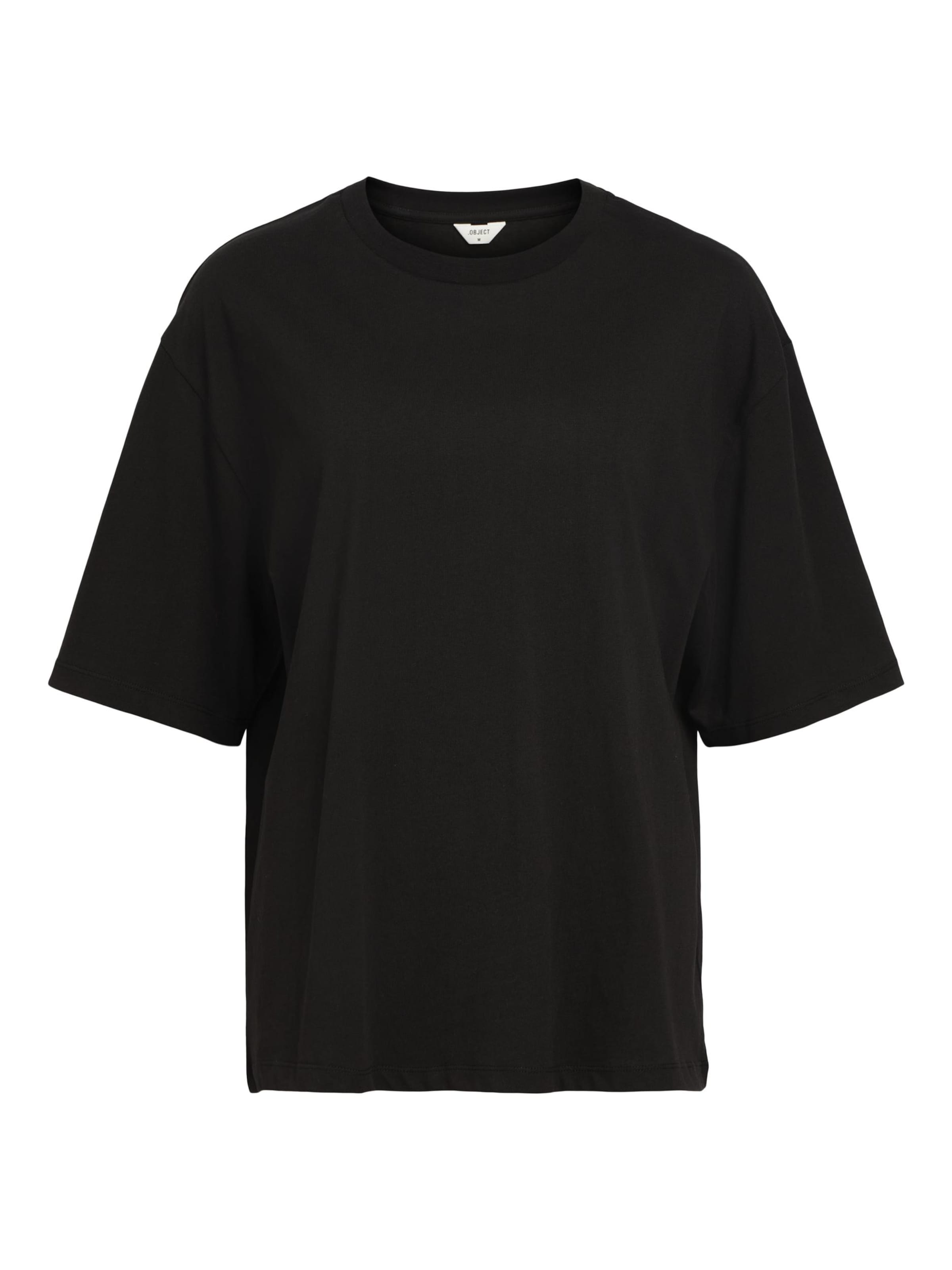 T-shirt 'Gima' OBJECT en noir : devant