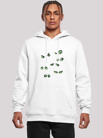 F4NT4STIC Sweatshirt in Wit: voorkant