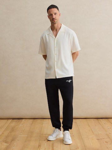 Fit confort Chemise 'Hanno' DAN FOX APPAREL en blanc