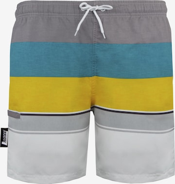 Luvanni Badeshorts 'Boardshorts Style 600 Streifen' in Gelb: Vorderseite