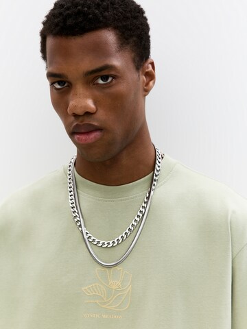 T-Shirt Pull&Bear en vert