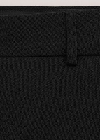 MANGO Flared Pants in Black