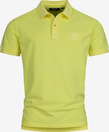 INDICODE JEANS Shirt ' Jorah ' in Geel: voorkant