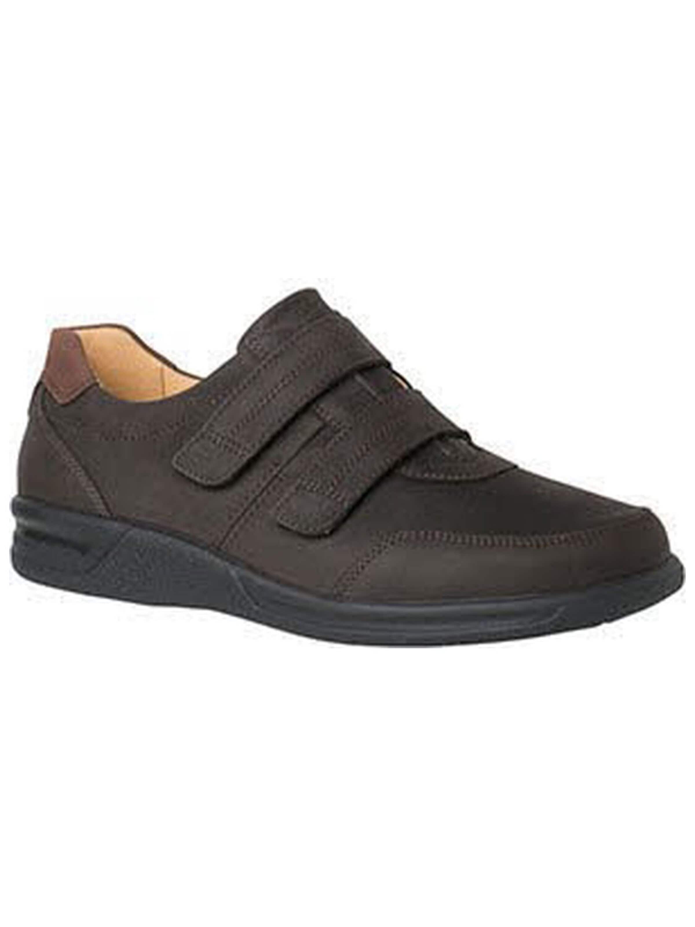 Ganter Veterschoen 'Schnürschuh Herren 825675286000 Echtleder in braun' in Bruin: voorkant