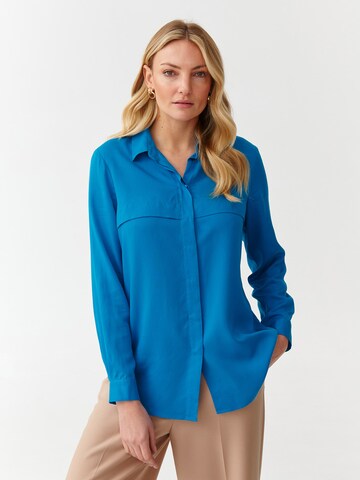 TATUUM Blouse 'KOROTA' in Blauw: voorkant