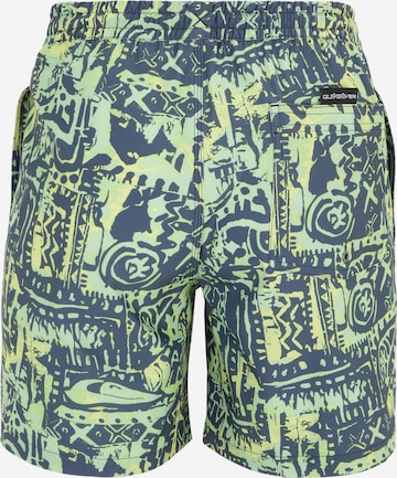 QUIKSILVER Kratke hlače za surfanje | zelena barva
